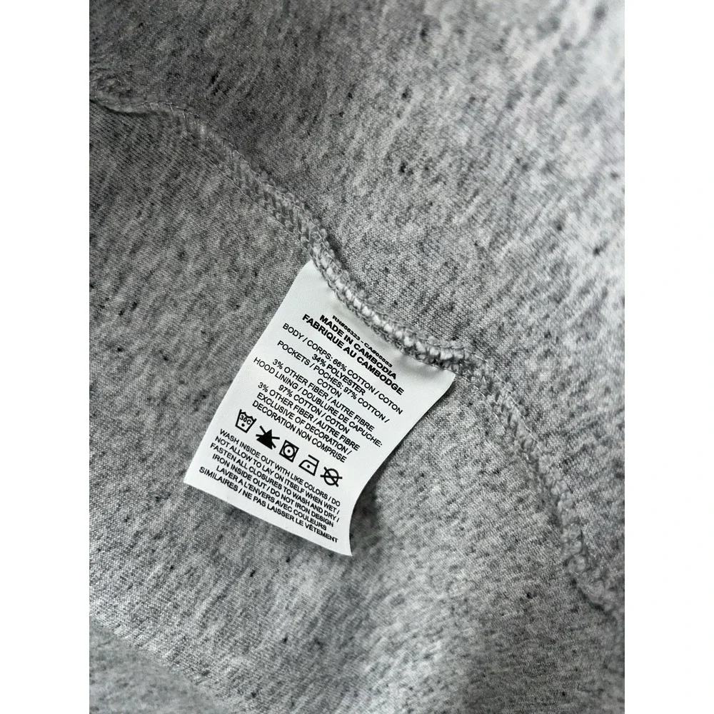 Nike Tech‎ Fleece NSW Hoodie Mens Medium Heather/black Performance Knit